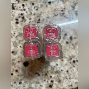 New Loreal Paris Watermelon Plump 102 Lipstick Set 4 Bundle